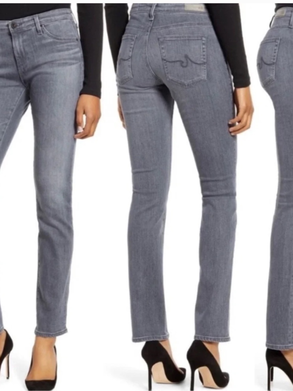 AG The Stevie Slim Straight Jean Gray Sz 29R